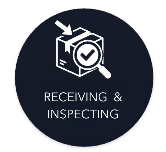 Receiving & Inspecting